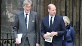 Prince William at memorial service for WWII SAS veteran Mike Sadler