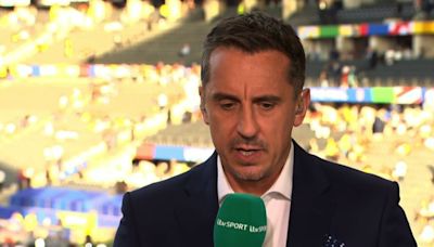Gary Neville can't hide true feelings on "staggering" criticism of Harry Kane