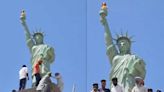Lady Liberty lands in Punjab: 18-foot-tall replica of Statue of Liberty joins list of unique rooftop monuments! | Business Insider India