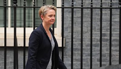 Yvette Cooper defends Italy’s migration processing deal with Albania