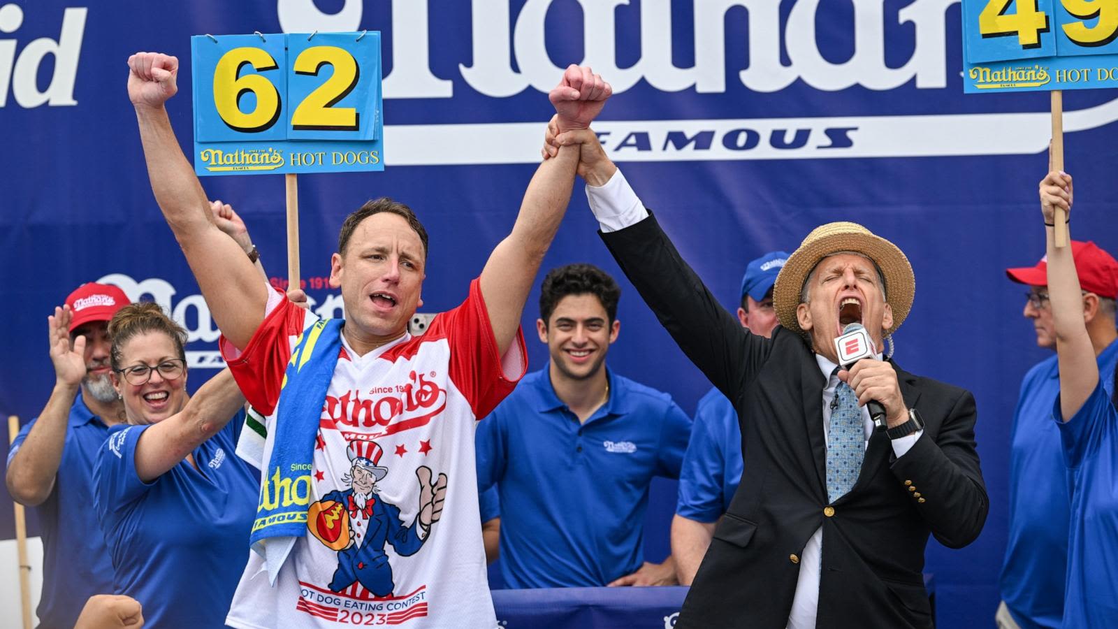 'I was gutted': Joey Chestnut opens up about 4th of July hot dog contest ban