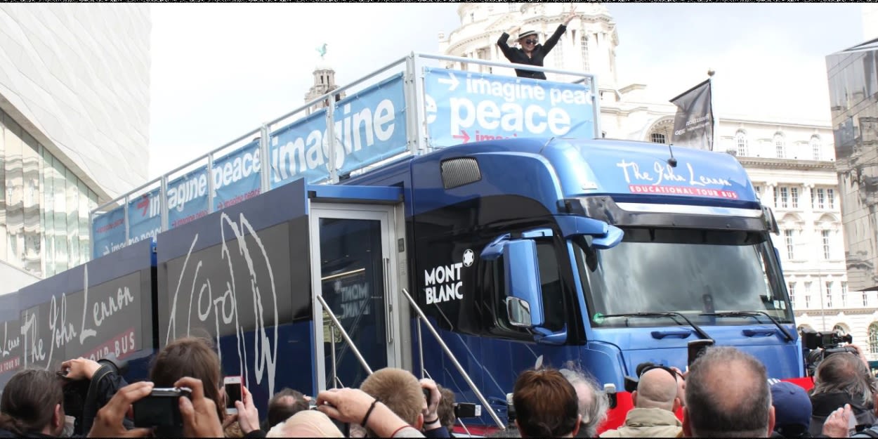 The John Lennon Educational Tour Bus In Collaboration With Dolby Institute At AME Institute Burbank 2024