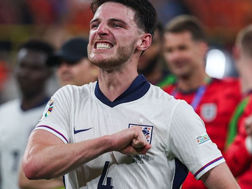 Declan Rice vows to have his first ever beer if England win Euro 2024