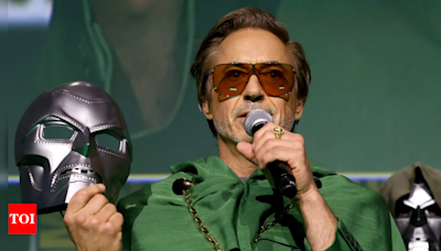 Robert Downey Jr. returns to MCU as Doctor Doom, fans react with confusion | English Movie News - Times of India