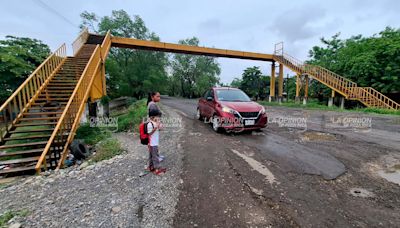 ¿Para cuándo el puente peatonal?