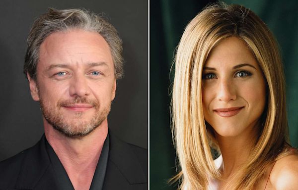 James McAvoy says meeting his celebrity crush Jennifer Aniston 'wasn't great'