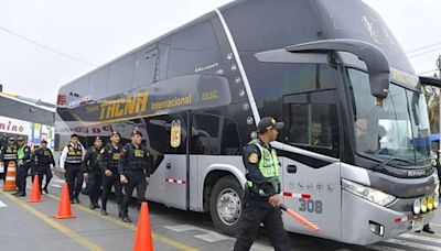 Protestas contra Dina Boluarte: Policía Nacional inspeccionará buses y minivanes para evitar violencia en marchas