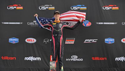 Taylor does a Friday double with USF Juniors win at Mid-Ohio