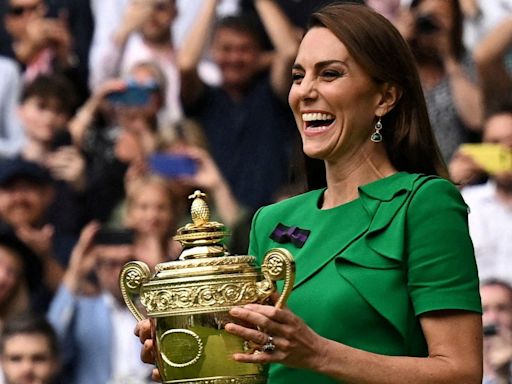 Kate Middleton arrives at Wimbledon men’s final as Prince William to cheer on England at Euros – latest