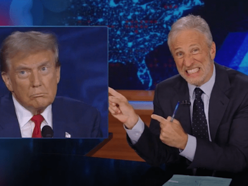 'Daily Show' host Jon Stewart unleashes F-bombs in Harris-Trump debate recap