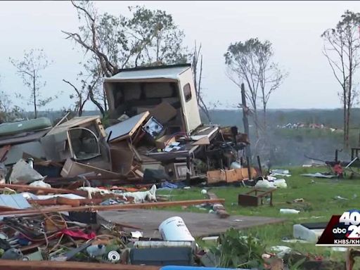 Arkansans survive when tornado hits house and camper