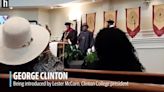 Funk icon George Clinton gets Clinton College honorary degree