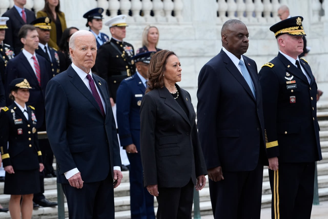 Biden says each generation has to ‘earn’ freedom, in solemn Memorial Day remarks