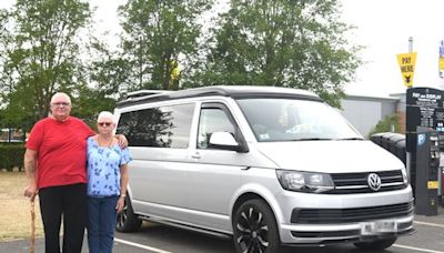 Campervan couple gutted after seaside car park error made them feel 'unwelcome'