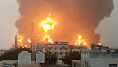 Israel ataca ciudad de Yemen en respuesta a ataque de dron en Tel Aviv