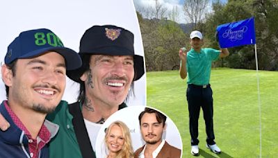 Tommy Lee, Pamela Anderson’s son Brandon kicked out of star-studded California country club after golf course argument: report