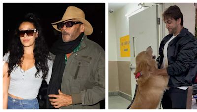 From Jackie Shroff visiting the airport to receive daughter Krishna from Romania to Shalin Bhanot getting a warm welcome by his pet; The Khatron Ke Khiladi 14 contestants are back in India