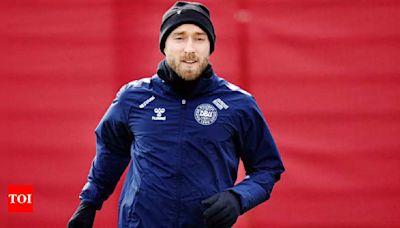 Christian Eriksen completes fairytale return to Denmark's Euro 2024 squad | Football News - Times of India
