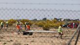 Se estrella un caza F-18 en una base aérea de España, pero el piloto se eyecta sin problemas