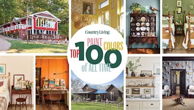 The Top 100 Most Popular Paint Colors of All Time