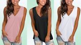 Get ready for summer with this 'flowy but not too loose' tank that's only $15 at Amazon for Memorial Day