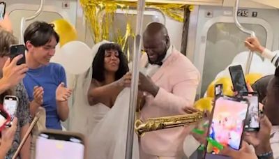 New York Couple Saves Money by Holding Wedding Reception on the Subway: 'Incredibly Fun and Memorable'