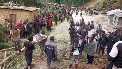 ONU estima o número de mortos em deslizamentos de terra em Papua Nova Guiné em 670