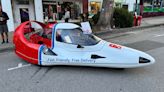 It's a bird, it's a plane, it's a ... rotary-powered Domino's pizza delivery vehicle! And it's up for auction