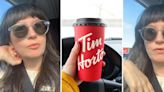 'I'm trying to read': Tim Hortons customer slams drive-thrus for having 'PowerPoint' digital menus filled with ads