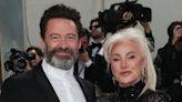 Hugh Jackman's son Oscar almost towers over his 6ft3 dad in extremely rare appearance