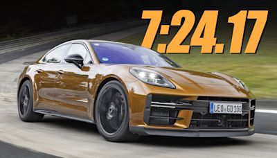 Mysterious New Porsche Panamera Sets Nurburgring Record For Luxury Sedans