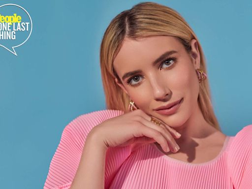 One Last Thing with Emma Roberts: Why She and Her Boyfriend Cried So Hard They Ended Up Laughing (Exclusive)