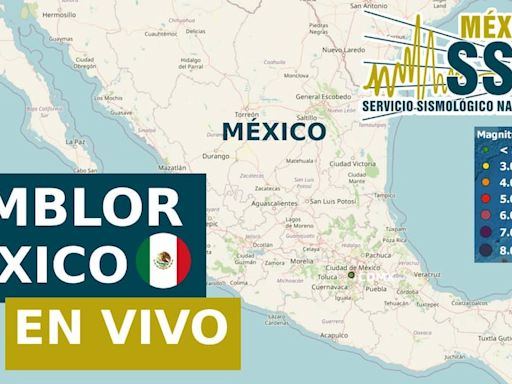 Temblor en México hoy, miércoles 10 de julio: hora exacta, magnitud y epicentro vía SSN
