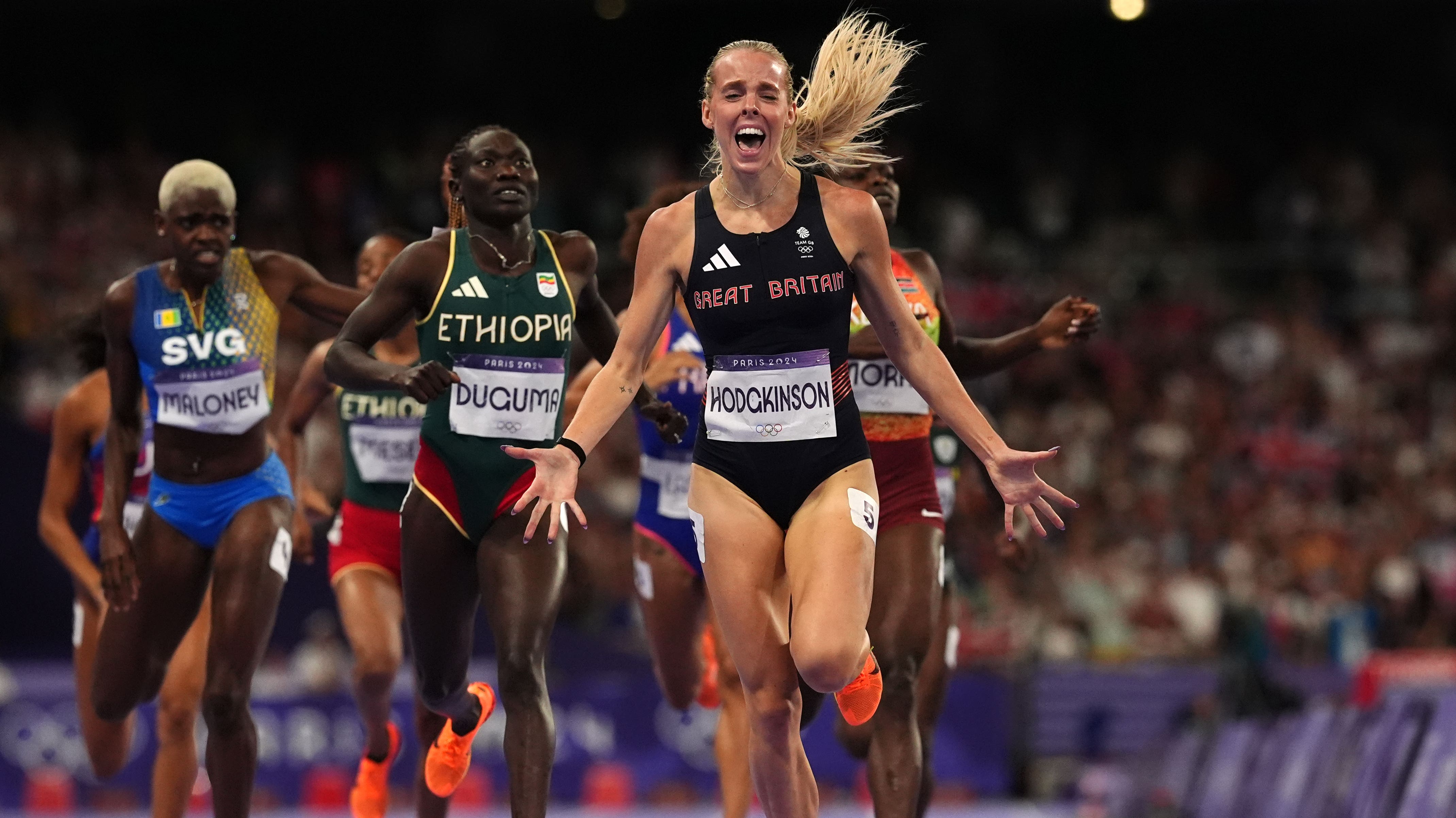 Keely Hodgkinson hungry for more success after Olympic gold