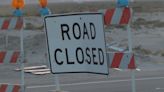 N. Indian Canyon Drive, Gene Autry Trail closed at the wash in Palm Springs