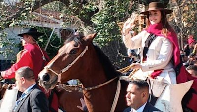 De gaucha y a caballo, Victoria Villarruel en Salta, “provincia aliada”