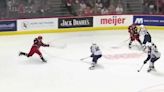 Griffins score four goals in third period against Admirals to force Game 5