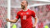 Denmark's Christian Eriksen scores at Euro 2024 three years after suffering cardiac arrest on pitch