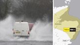 Risk of power cuts and flooding as Met Office issue yellow weather warning for North
