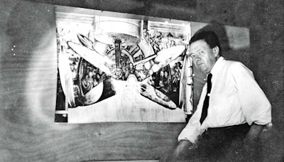 Evocan el mural destruido de Diego Rivera en el Palacio de Bellas Artes