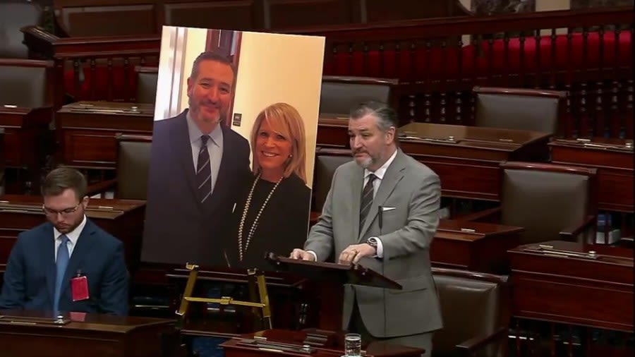 Sen. Ted Cruz honors former KARK 4 News anchor, CNN political commentator Alice Stewart on Senate floor