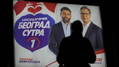 Tensions rise in Serbia as people cast ballots in municipal election