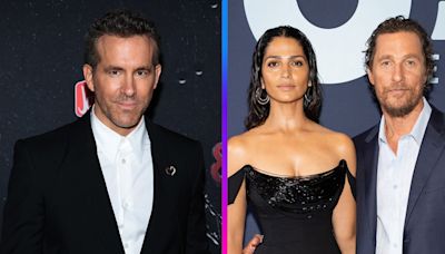 Camila Alves Reacts to Ryan Reynolds' Nickname for Matthew McConaughey