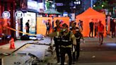 Car ploughs into crowd in Seoul killing at least nine people