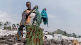 Fire at a displacement camp in Congo leaves dozens of families without shelter