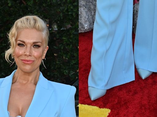 Hannah Waddingham Goes Monochromatic in Blue Louboutins for ‘The Fall Guy’ Premiere