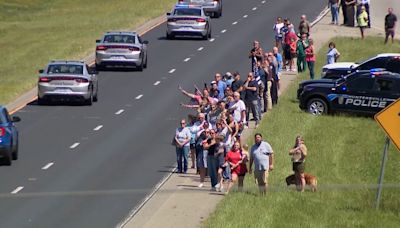 ‘My daddy is a hero.’ | Hundreds honor fallen Officer William ‘Alden’ Elliott