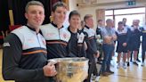 Sam Maguire visits school of 14 Armagh players