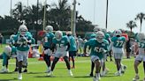 Dolphins practice report: Jaylen Waddle leaves chippy workout vs. Falcons early