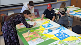 Low German Mennonite students trace their history with high school mural